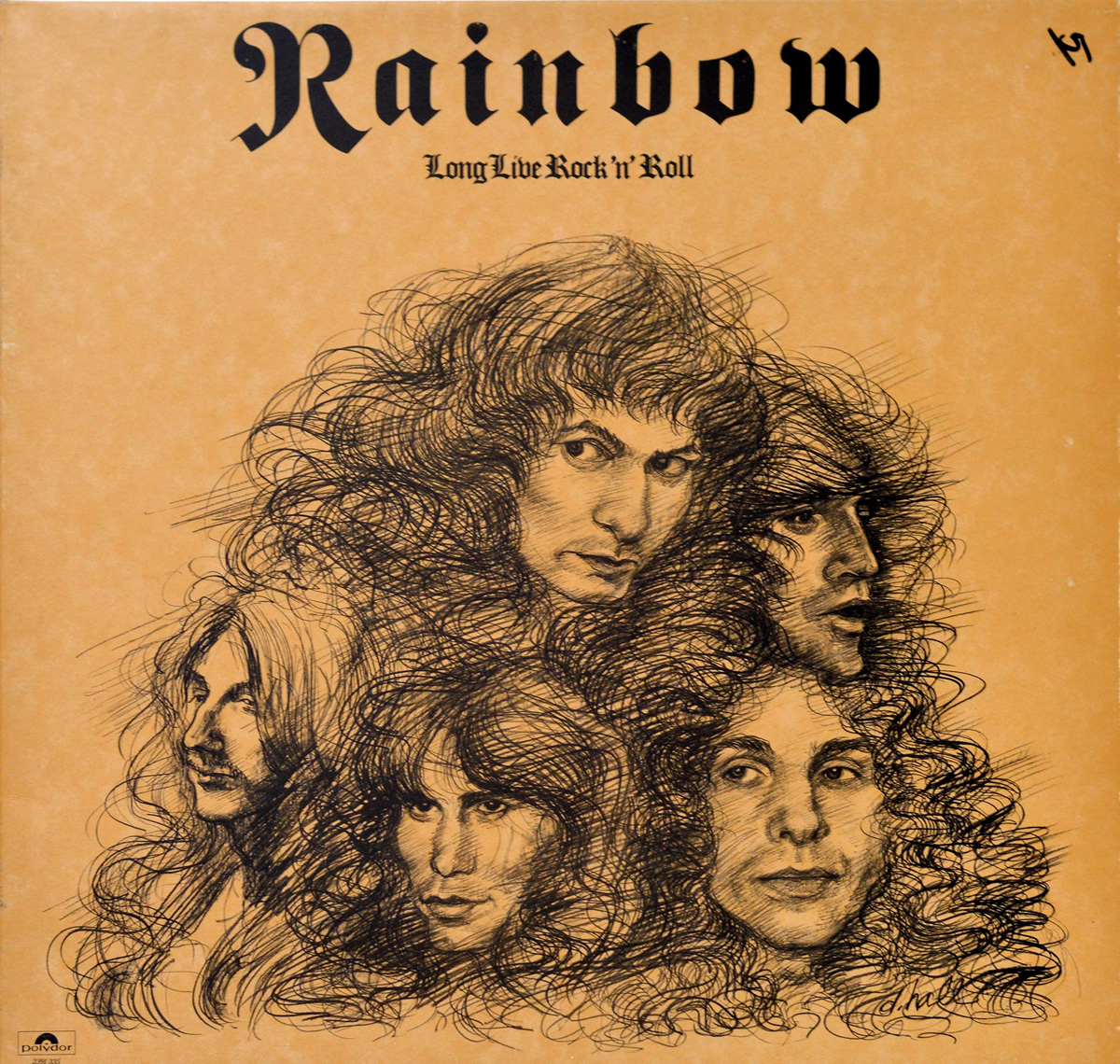 Album Front Cover Photo of RAINBOW - Long Live Rock and Roll 